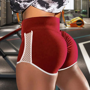 Shorts Deportivos de Cintura Alta para Mujer, Transpirables, con Lazo y Remaches, para Correr, Gimnasio y Entrenamiento - Product Image 5