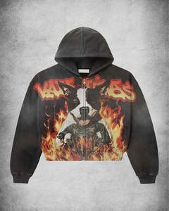 Sweat-shirts décontractés pour hommes à capuche, design personnalisé, 100% coton, écologiques, de haute qualité - Product Image 4