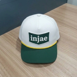 Gorra de Golf Personalizada de 5 Paneles, OEM, Perforada con Corte Láser, MOQ Bajo, Logotipo de Marca Privada, Fabricante, Venta al Por Mayor, Suministro a Granel - Product Image 3