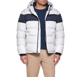 Chaqueta de Plumón para Hombre, Estilo Urbano, Abrigo Corto Aislante para Invierno, Ropa de Exterior con Logotipo Personalizado - Product Image 4