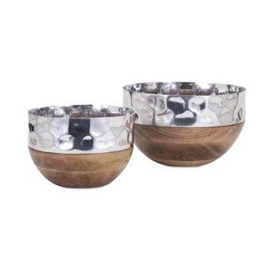 Luxury Aluminum Pedestal Fruit Bowl Gold Textured Base Decorative Serving Centerpiece Bowl for Home Hotel Table Decor - Product Image 6