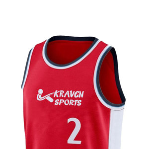 Wholesale Price Sublimation Printed Basketball Jersey <b>Light</b> Weight And Breathable Sublimation Printed Basketball Jersey - Product Image 4