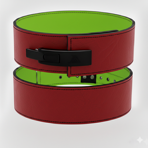 Ceinture de levage à rayures colorées en cuir antidérapant, épaisseur 10 mm, robuste, réglable, large, pour le soutien du bas du dos lors de la musculation - Product Image 3