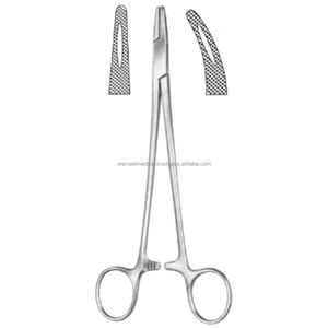 Hot-Selling WARSAW MEDICAL Straight /Curved Mayo-Hegar Needle Holder Reusable Suture Surgical Instruments CE Certified - Product Image 1