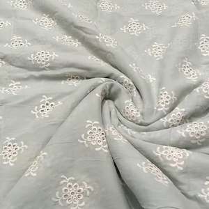 Wholesale Borer Embroidery Fabric With Velvet Net Organza Design For Boutique <b>Garment</b> And Premium Fashion Global Textile Trade - Product Image 1