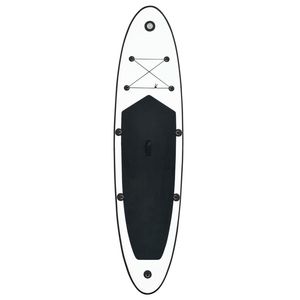 Set de Tabla de Paddle Surf Inflable Blanca y Negra con Accesorios - Product Image 3