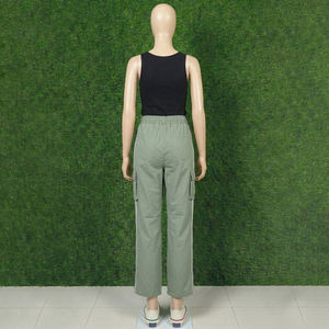 Service OEM Vêtements de sport : Meilleure vente de printemps – Pantalon de jogging léger pour femme, style urbain tendance - Product Image 2