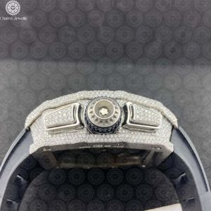 Reloj de Lujo para Hombre Charm, Caja Cuadrada de Acero Inoxidable, Movimiento Mecánico, Esfera de 40 mm, Cronógrafo, Resistente al Agua 10 Bar - Product Image 5