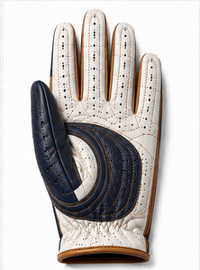 Gants de conduite en cuir véritable tendance, respirants, compatibles écran tactile, thermiques, unisexes, vente en gros, personnalisables, pour voiture, vélo, extérieur, hiver - Product Image 3