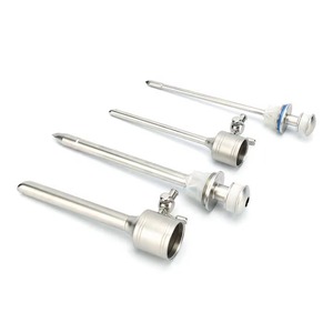 Ensemble d'instruments orthopédiques endoscopiques pour artroscopie chirurgicale, source d'alimentation manuelle avec trocart sans lame réutilisable - Product Image 3