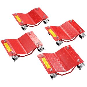 Carrello Sposta Auto in Acciaio Rinforzato da 8000 Libbre con Freno e Perno di Bloccaggio - Product Image 1