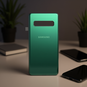 Coque arrière verte pour Samsung S10 G973F, remplacement du verre, boîtier - Product Image 3