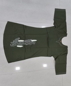 เสื้อทอผ้าฝ้ายดีไซน์หรูหรา สวมใส่ได้ทุกวัน ราคาขายส่ง ดีไซน์ใหม่ล่าสุด แห้งเร็ว ฟรีไซส์ เสื้อผ้าชาติพันธุ์ สำหรับงานเมห์นดี - Product Image 2