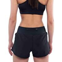 Shorts de bain extensibles à séchage rapide pour femmes avec poches, impression par sublimation personnalisée, pour le surf, les entraînements, les bikinis et les tenues de plage