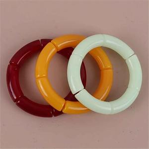 Brazaletes de Resina Hechos a Mano, Accesorios de Moda Premium para Mujer, Calidad de Exportación al por Mayor, Impresión Digital Lisa - Product Image 1