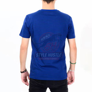 Camisetas de Cuello en V para Hombre de Alta Calidad de Marca Privada, Camisetas de Cuello en V para Hombre en Grandes Cantidades, Camisetas de Cuello en V para Hombre Hechas de Algodón - Product Image 2