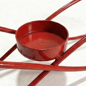 KHOOSI OVERSEAS Golden Brass Candle Stand Three <b>Glass</b> Holders Heat Resistant Eco-Friendly for Home Decoration Durable Design - Product Image 6