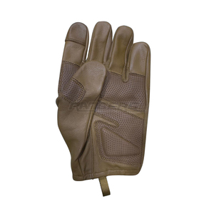 <b>Full</b> Finger Tactical Gloves Goatskin Leather DuPont Kevlar Cut Resistant Non <b>Slip</b> Outdoor Heavy Duty Safety Gloves OEM Bulk - Product Image 2