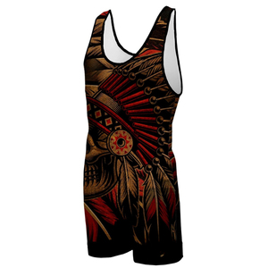 Venta al por mayor de singletes de lucha libre y levantamiento de pesas con diseño personalizado para gimnasios - Product Image 5