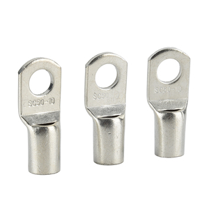 Bakır Kablo Pabuçları - Elektrik Bakır Terminalleri, Sıkmalı Kablo Konnektörleri SC(JGK)-10/16/25/35/50/70/95 Tek veya İki Delikli 16mm - Product Image 1