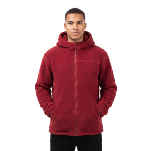 Winter Warm Polar <b>Fleece</b> <b>Jacket</b> Men's Loose Fit Outdoor Windproof Sherpa 340gsm <b>Thick</b> OEM Service - Product Image 5
