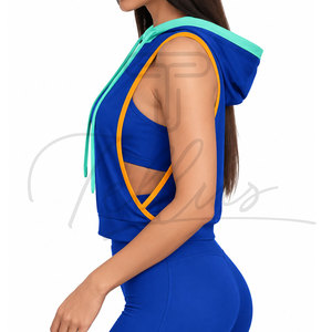 Top Corto de Alta Calidad para Mujer, Ropa para Adultos, Venta Caliente, Precio Económico, Transpirable, con Logotipo/Diseños Personalizados - Product Image 2