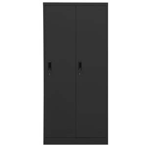 ตู้เสื้อผ้าเหล็กแอนทราไซต์31.5 "x 19.7" x 70.9 "ขนาด - Product Image 2