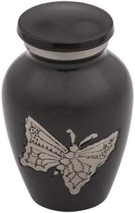 Urne funéraire pour animaux de compagnie, mini urne commémorative moderne en métal pour cendres, vase de table, cadeau - Product Image 2