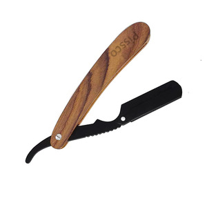 Navajas de Afeitar Profesionales para Barbería, Navaja de Afeitar de Hoja Recta - Product Image 4