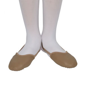 Zapatillas de Ballet de Lona para Mujer con Plantilla de Cuero, Zapatos de Gimnasia Suaves para Adultos con Diseño Plano para Niñas - Product Image 3