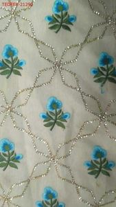 Premium Exquisite Net Embroidery Polyester <b>Fabric</b> for Bridal Dresses Wedding Couture Fashion <b>Bags</b> and Home Textile Decoration - Product Image 6