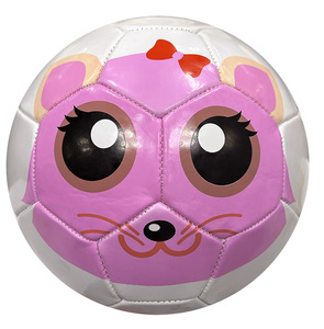 ลูกฟุตบอลปรับแต่งได้พร้อมลายการ์ตูนน่ารัก ทำจากวัสดุ PU น้ำหนักเบา ทนทาน เหมาะสำหรับการฝึกซ้อมและการเล่นในโรงเรียน - Product Image 1