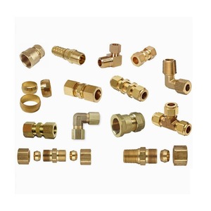 High Performance Premium Quality Bulk Supply Sturdy & Durable Pneumatic Parts and Fittings Brass Turned Components for Sale - Product Image 1