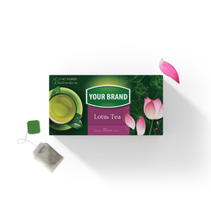 Best Selling Biodegradable Lotus <b>Flower</b> Tea Bags No Additives Organic Detox Tea Double Chamber Bags Tea Bag Envelope - Product Image 1