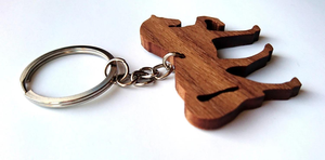 Llaveros de Madera de Calidad Industrial, Llaveros de Madera con Acabado Sólido, Llaveros de Madera al por Mayor, Artículo de Fábrica - Product Image 2