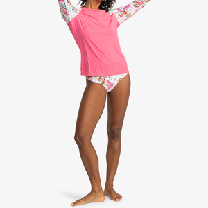 Maillot de bain anti-UV pour femme, logo personnalisé, haute qualité, vente en gros, chemises de bain unies, imprimées, manches longues - Product Image 6