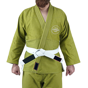 Best Selling Solid Color Men Karate Uniform Training Equipment Light Weight Martial Arts Karate Uniform - Product Image 5