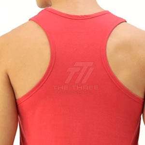 Camiseta sin Mangas para Hombre, Color Sólido, Ropa Deportiva, Personalizable, para Fitness, Venta al Por Mayor - Product Image 6
