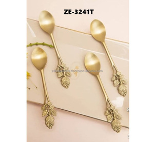 Ensemble de couverts en métal faits à la main, collection de cuisine haut de gamme, finition miroir de luxe, ensemble de couverts faits à la main, style moderne pour la salle à manger - Product Image 1