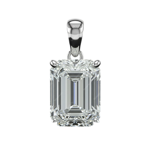 Diamant de laboratoire en vrac taille émeraude DEF VVS VS1 de 1 à 4 carats, certifié HPHT CVD, pour bijoux - Product Image 1