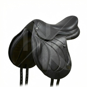 Selle de dressage anglaise professionnelle en cuir naturel souple de qualité supérieure, provenant du Pakistan - Product Image 2
