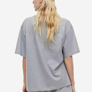 Camisetas de Mujer de Alta Calidad Personalizadas con Cuello Redondo, 100% Algodón, Corte Ajustado / Camisetas Deportivas Casuales al por Mayor para Mujer - Product Image 6