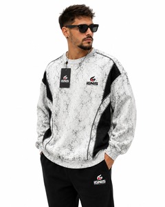Sudaderas para hombre con lavado ácido, estilo vintage y oversize - Product Image 4