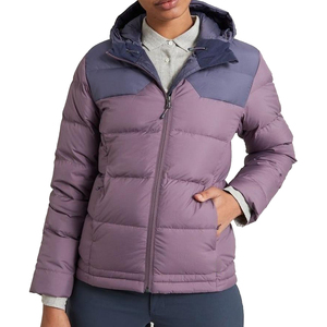 Veste matelassée en nylon pour femmes, respirante, chaude, imperméable, écologique, réversible, coupe-vent, avec doublure en bambou - Product Image 1
