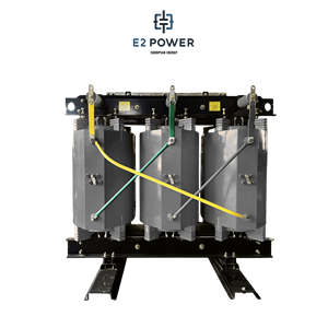 Transformateur sec triphasé E2 en résine époxy, 30kVA-2500kVA, 50Hz, 400V, transformateur d'isolement pour distribution - Product Image 1