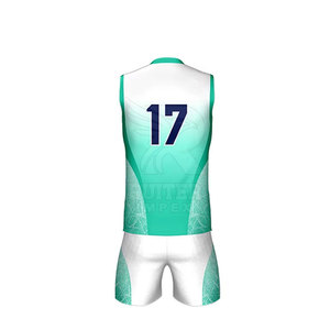 Ensemble de tenue de volley-ball léger, respirant, à séchage rapide, avec maillot et short, coupe confortable pour l'entraînement, les matchs et les tournois. - Product Image 2