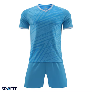 Team Name Customised sports jersey kit breathable <b>soccer</b> uniform Polyester Solid Color All Seasons Adult Apparel - Product Image 6