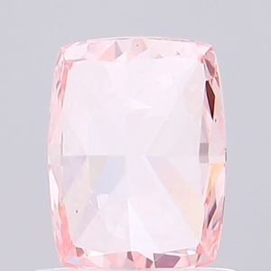 Diamant de laboratoire CVD/HPHT de 1 carat, couleur rose vif fantaisie, taille coussin, certifié IGI Gemver, excellente taille, clarté VS, diamant non monté - Product Image 4