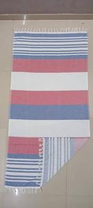 Yarn Dyed Fouta <b>Beach</b> <b>Towel</b> Pareo Manufacturer Front side Polyester Cotton Scarf Back Side <b>Towel</b> 2-in-1 - Product Image 3