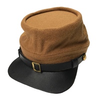 Casquette Képi Classique Vintage Personnalisée avec Logo Métallique Brodé – Confortable, Douce et Réglable – Casquettes de Baseball Classiques